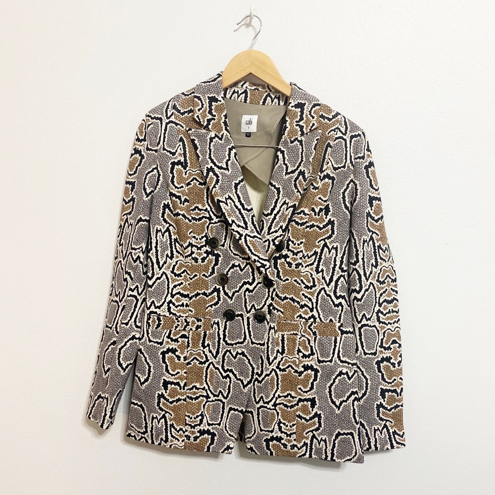 Cabi 3733 Python Jacket Blazer Size 10 Euc - image 2